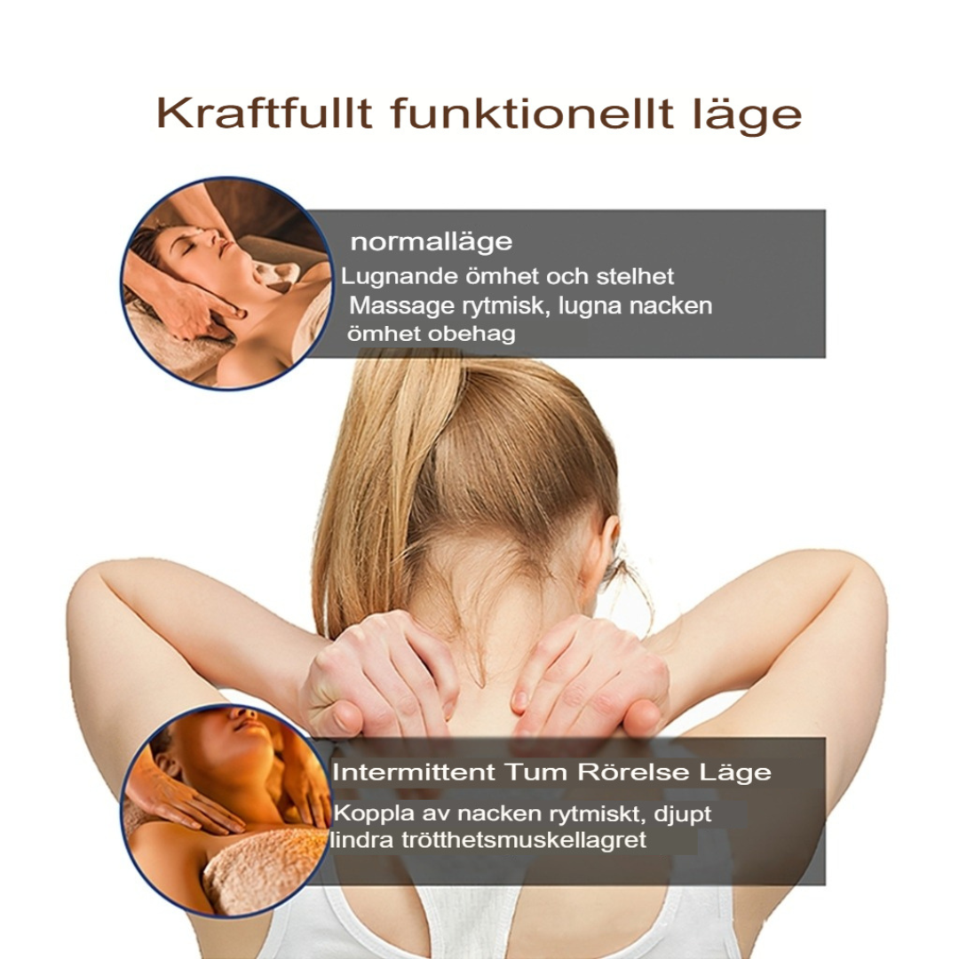 FlexRelief 6D Nackmassage: Omedelbar Lättnad När Som Helst, Var Som Helst