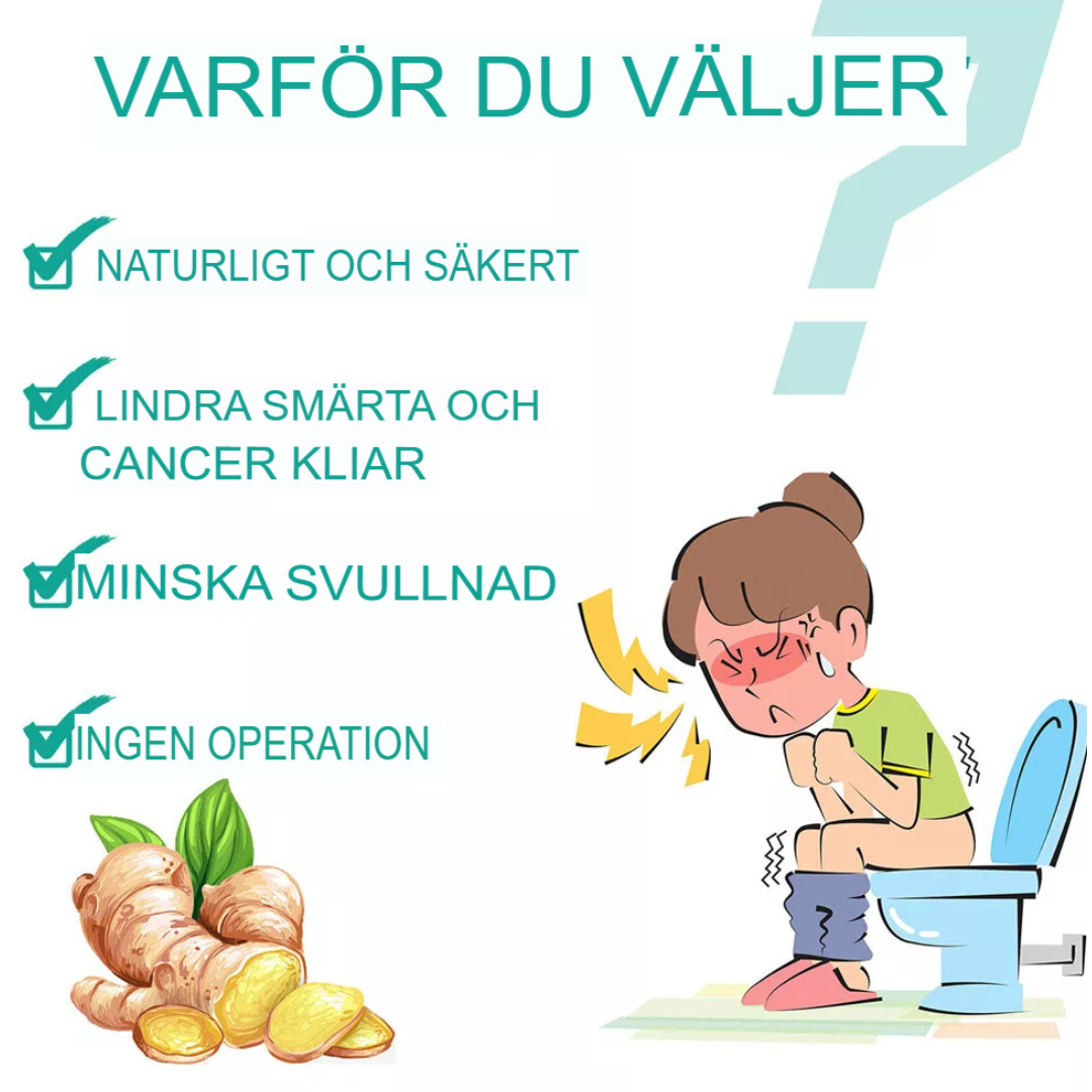 Herbalt Lindrande Hemorrojd Kräm | Naturlig Lugnande Behandling för Snabb Lättnad