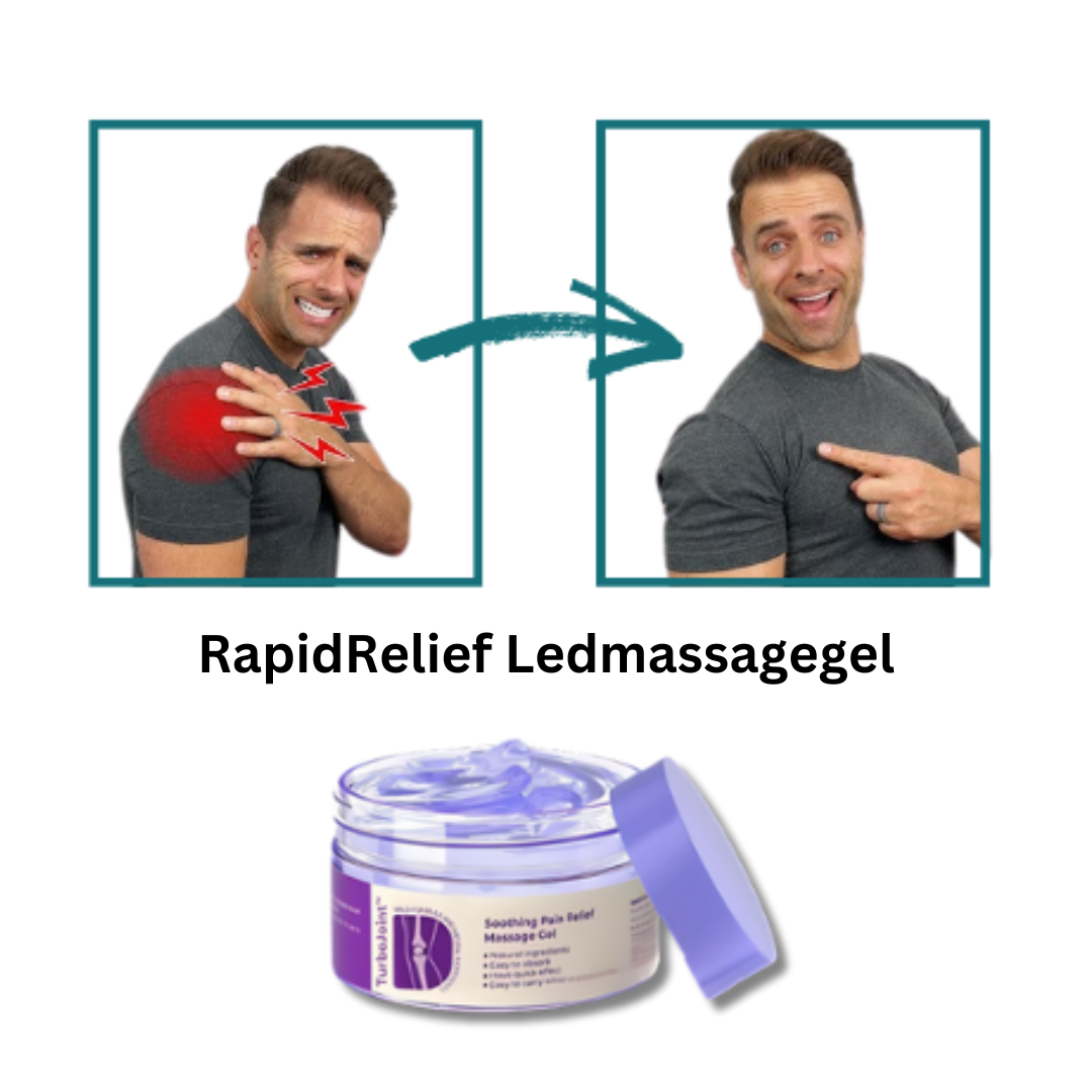 RapidRelief Ledmassagegel | Snabbverkande Smärtlindrings- och Återhämtningsformel