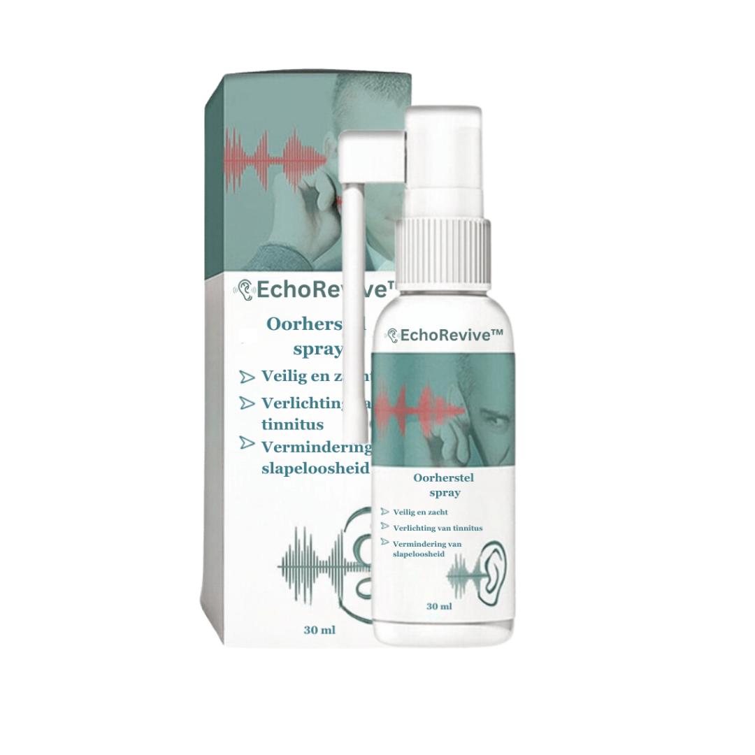 EchoRevive Hörselspray | Snabb Lindring av Tinnitus & Återställning av Hörseln