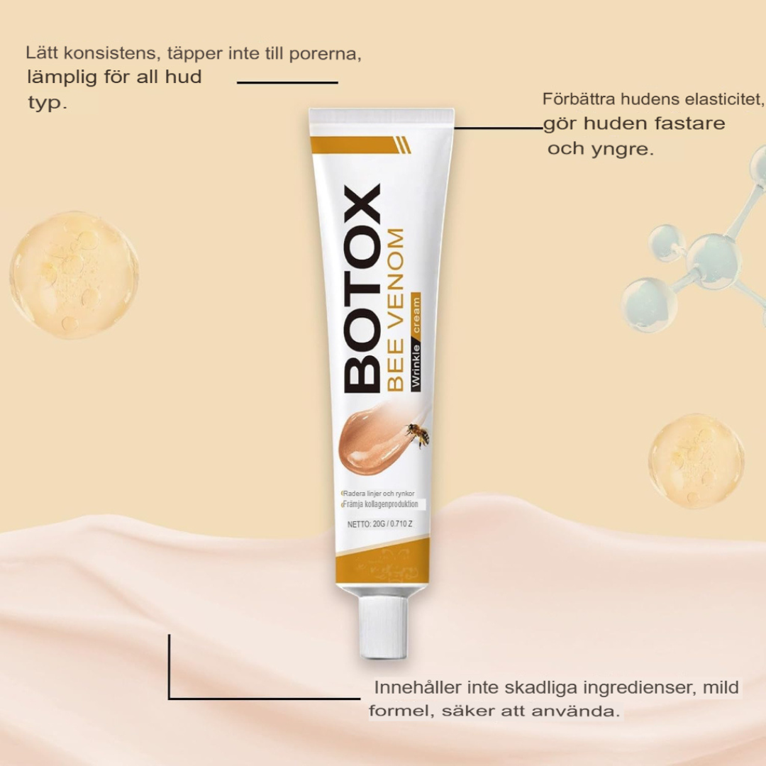 Botox | Slät, ungdomlig hud – Beställ nu! 🐝✨