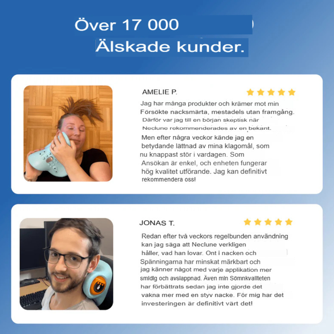QuadraCare | 4-i-1 Nackavlastningsmassage