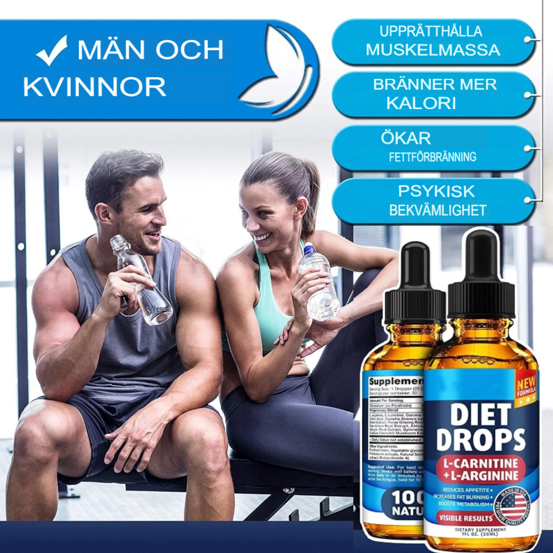 Keto Boost Dietdroppar | Aptitkontroll & Metabolismförstärkare