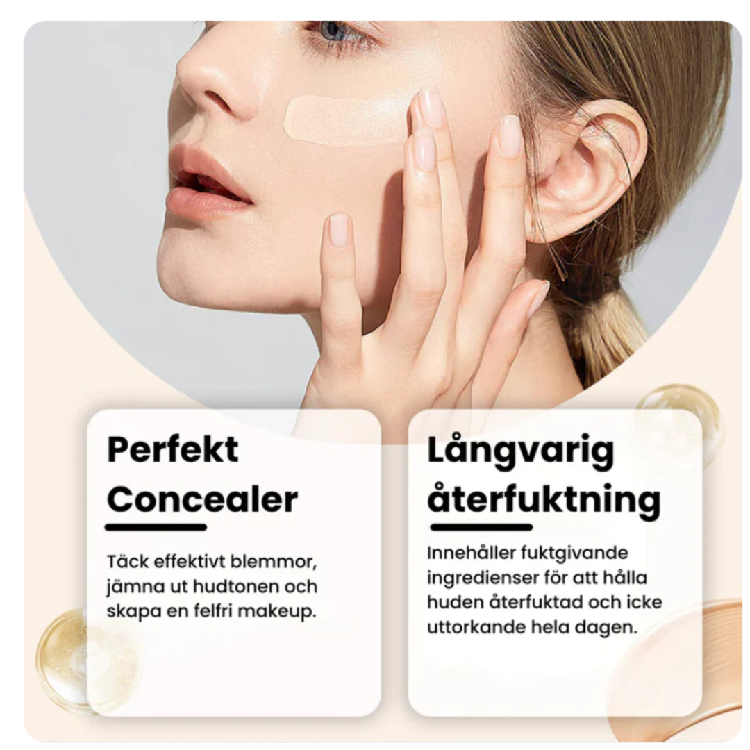 FlawlessRadiance 4-i-1 Foundation | Återfuktande, Hållbar Lyster för Jämn Hudton