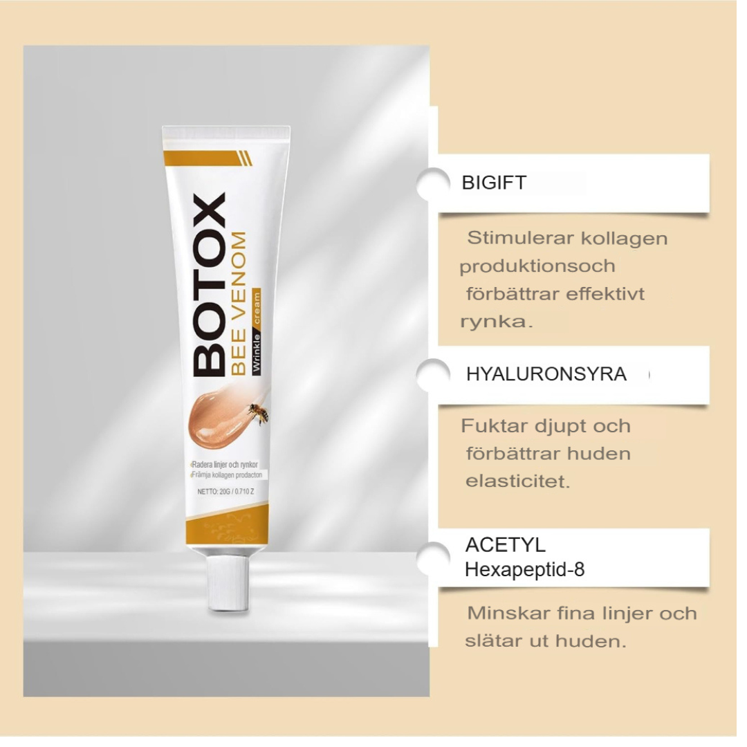 Botox | Slät, ungdomlig hud – Beställ nu! 🐝✨