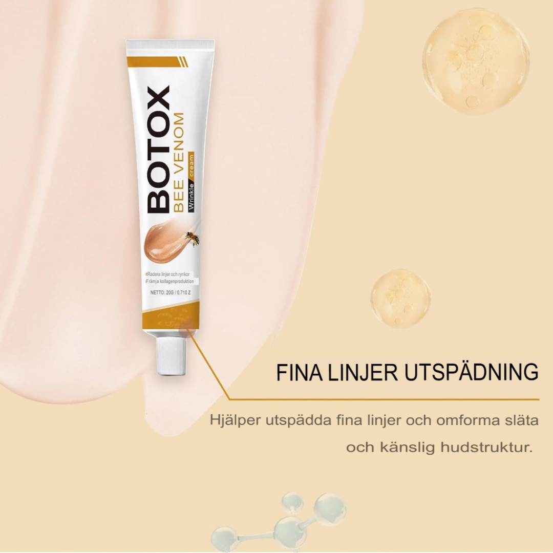 Botox | Slät, ungdomlig hud – Beställ nu! 🐝✨