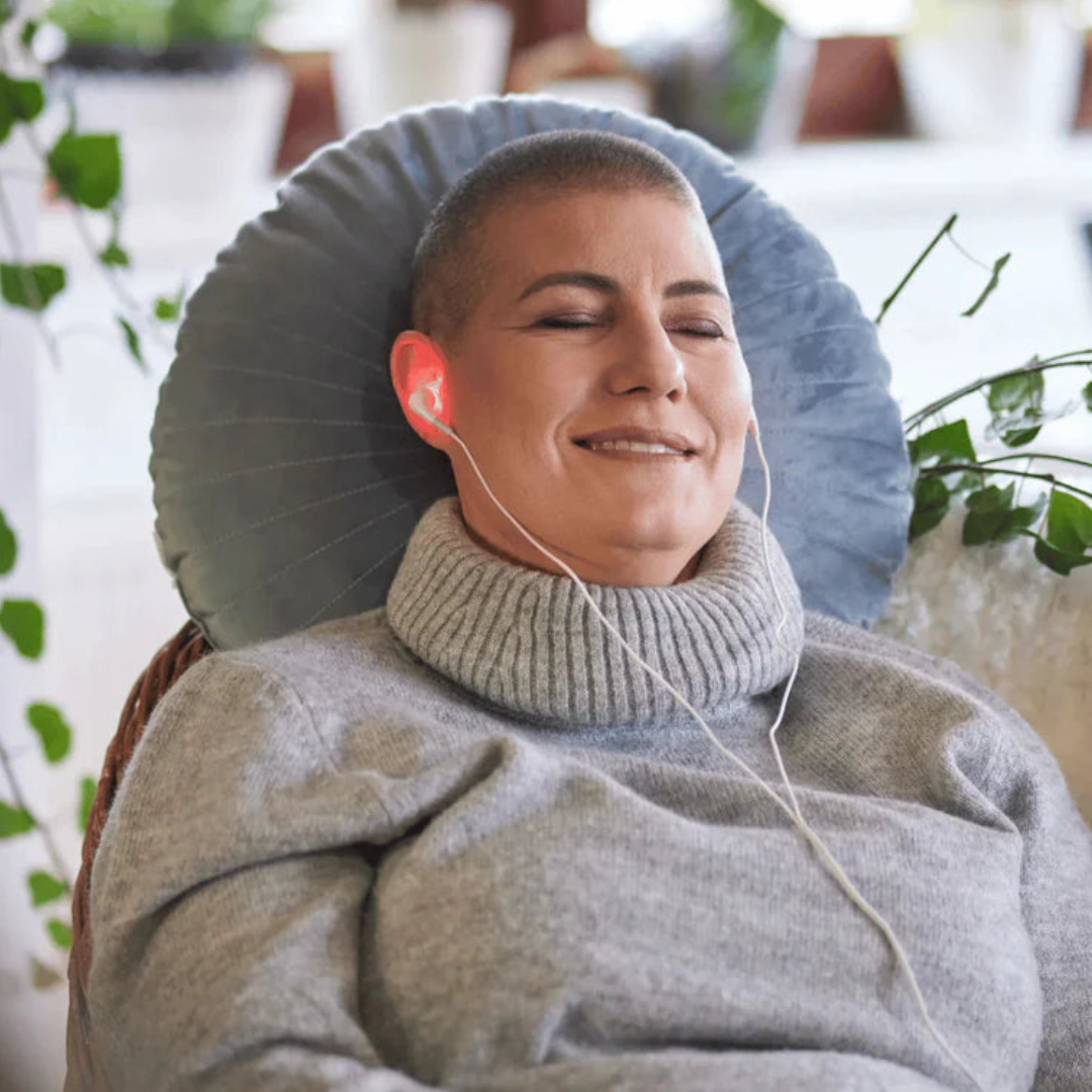 Rött Ljus Terapi Hörlurar för Tinnitus | Målriktad Lättnad för Öronhälsa
