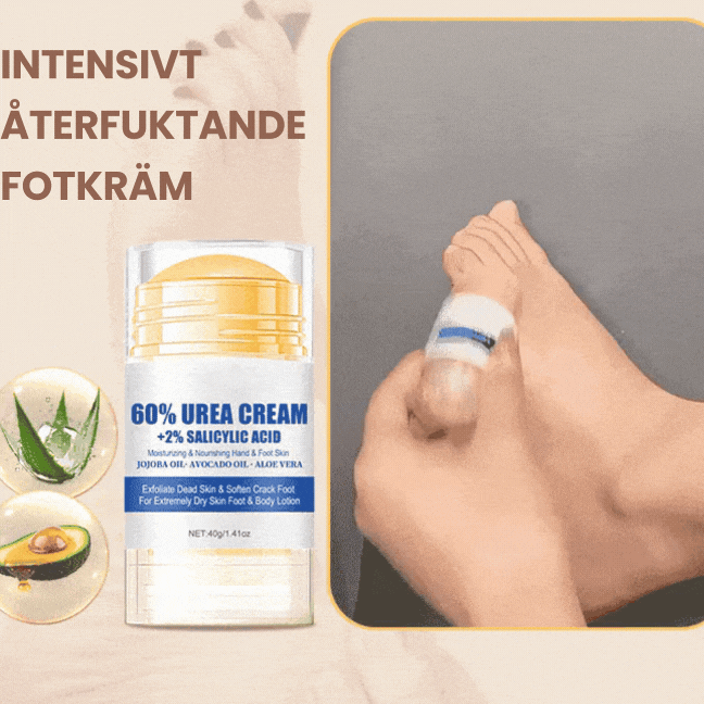 Intensivt Återfuktande Fotkräm | Formel Mot Sprickor