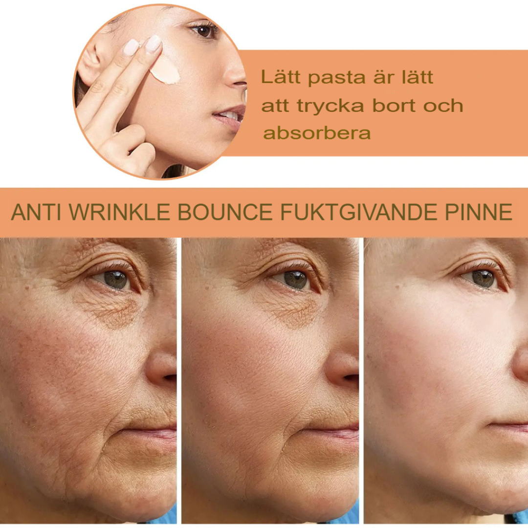 Snabbförnyande Anti-Rynk Kräm | Omedelbar Återfuktande Åldersmotverkare
