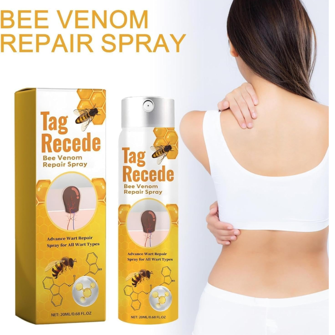 Bee Venom Taggborttagningsspray | Snabb Lösning för Hudflikar