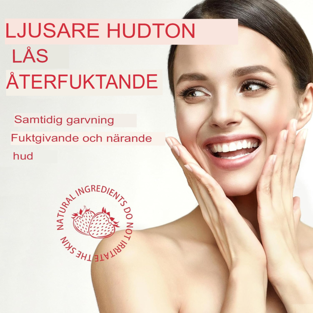 Glowtan | Solfri lyster börjar här – Beställ nu! ☀️🍓