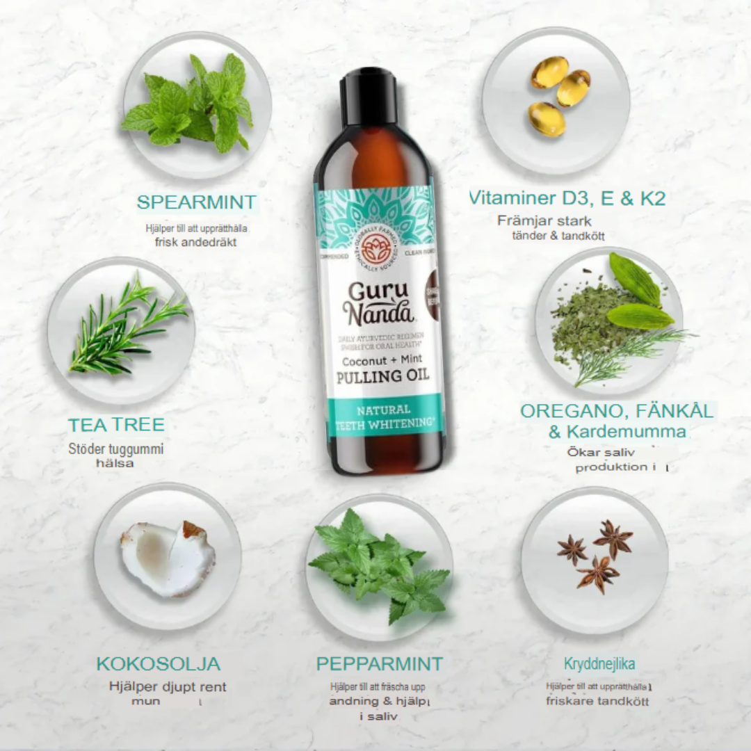 Guru Nanda | Fräsch andedräkt & vitare leende – Prova nu! 🌿🦷