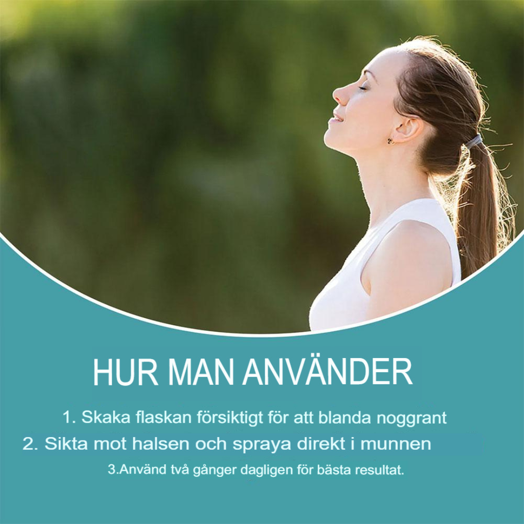 Lungrenande Mist | Effektiv Slemavlägsnande Spray