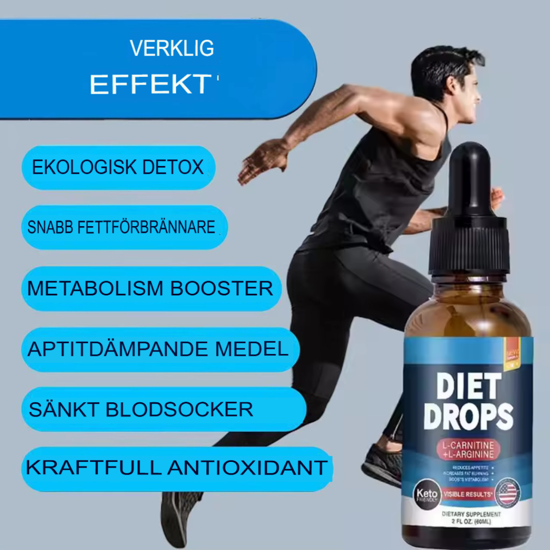 Keto Boost Dietdroppar | Aptitkontroll & Metabolismförstärkare