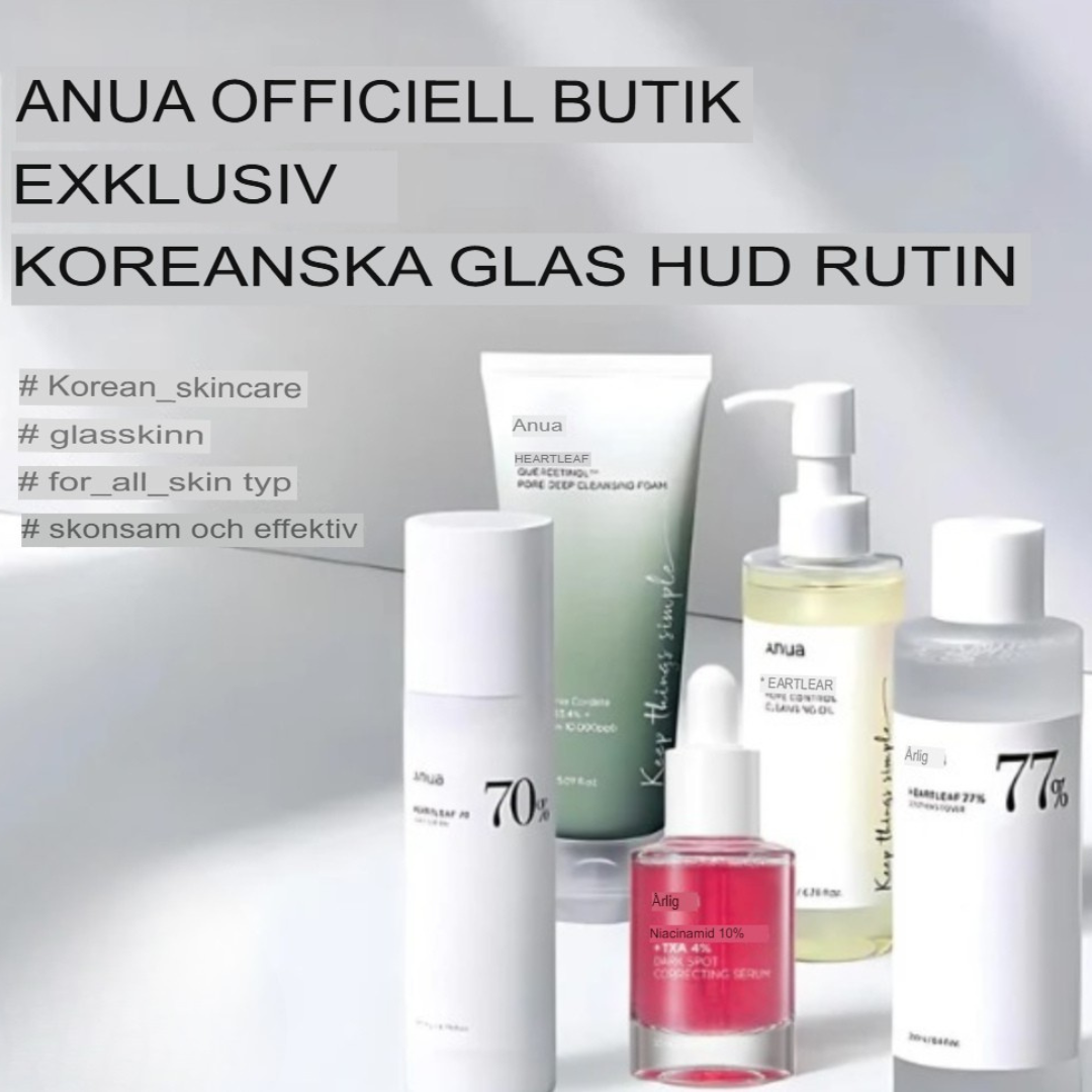 AnuaGlow Kit | Lugn, återfuktad och klar hud – Lägg till nu! 🌿✨