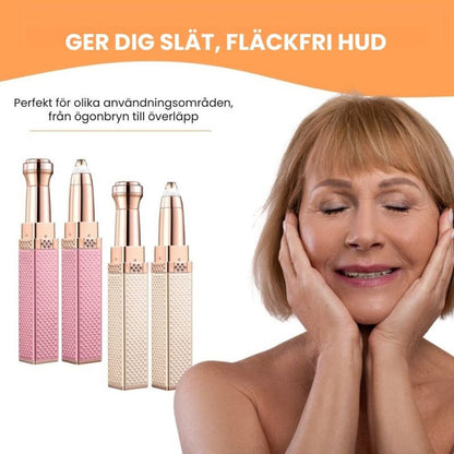 BrowLux - Precisionsögonbrynstrimmer | USB-laddbar 2-i-1 Ansiktshårtrimmer