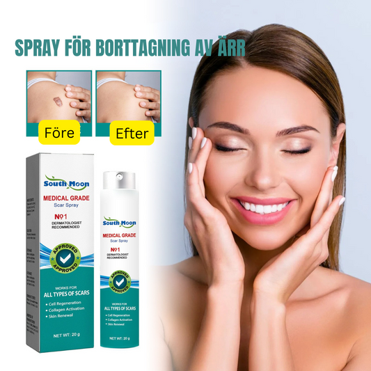 Avancerad Spray för Ärrborttagning | Snabb Läkning & Hudreparation