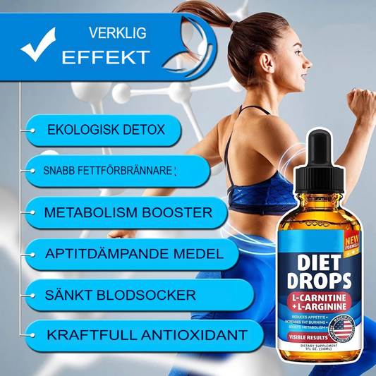 Keto Boost Dietdroppar | Aptitkontroll & Metabolismförstärkare