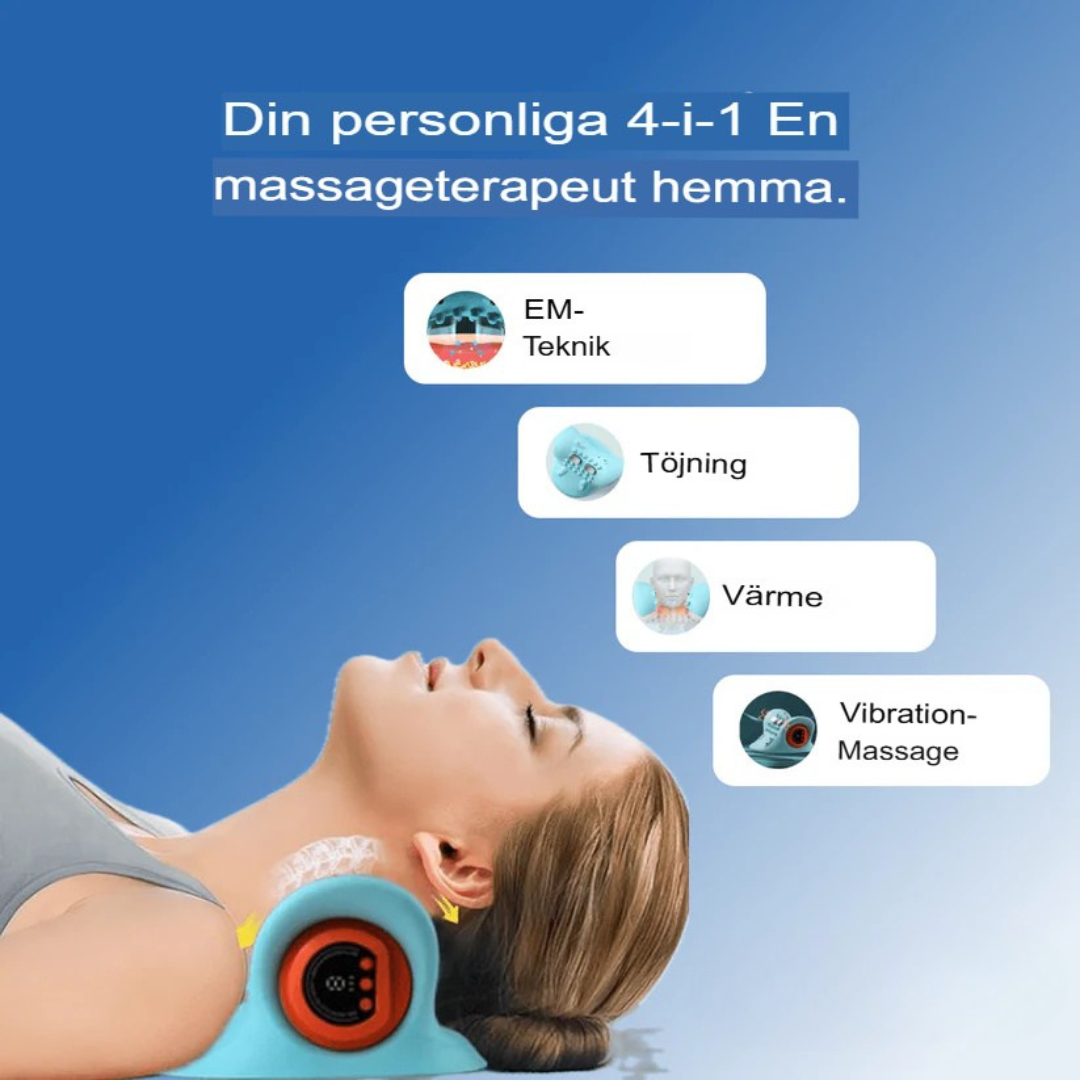 QuadraCare | 4-i-1 Nackavlastningsmassage