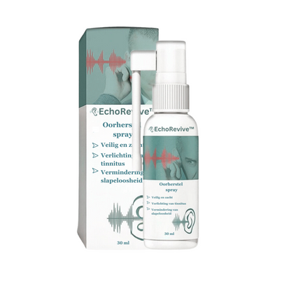 EchoRevive Hörselspray | Snabb Lindring av Tinnitus & Återställning av Hörseln