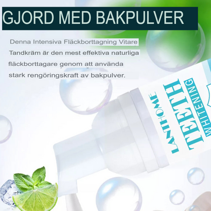 BrightSmile Vit Skum | Omedelbar Tandblekning & Fräsch Andedräktsformel