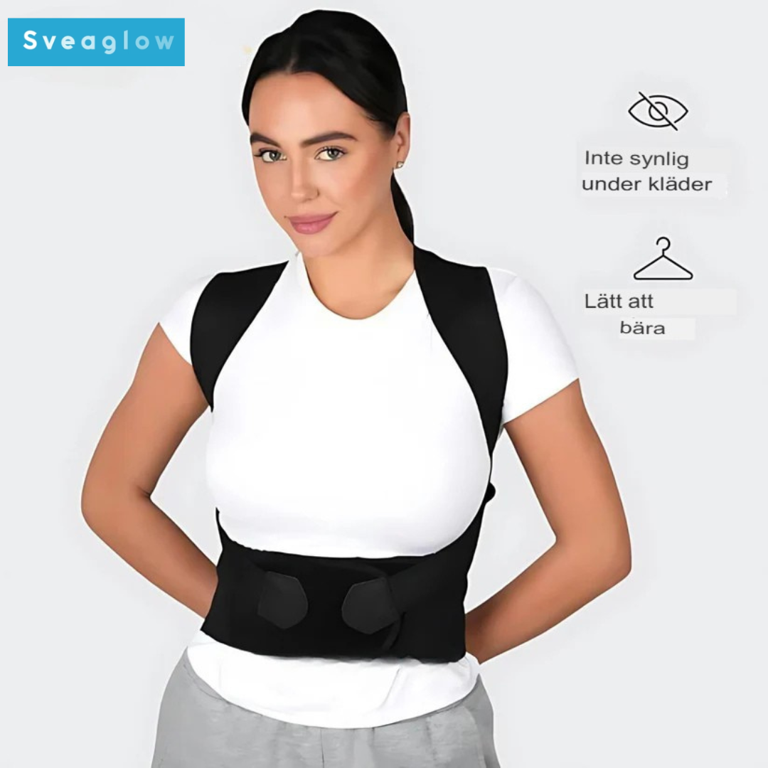 PosturePro Ryggstöd | Ergonomisk Hållningskorrigerare & Smärtlindring
