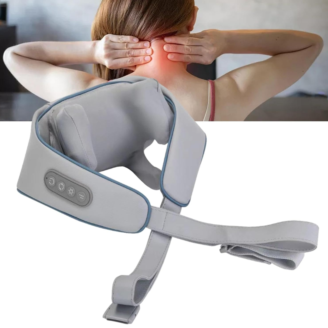 FlexRelief 6D Nackmassage: Omedelbar Lättnad När Som Helst, Var Som Helst