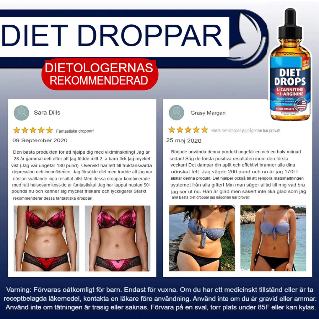 Keto Boost Dietdroppar | Aptitkontroll & Metabolismförstärkare