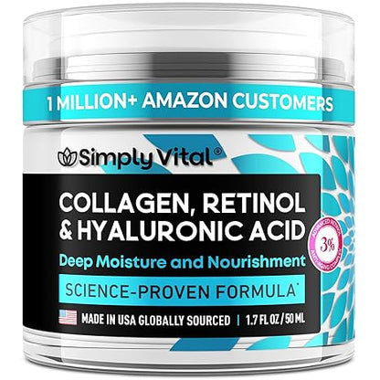 SimplyVital Ansiktsfuktighetskräm Kollagenkräm