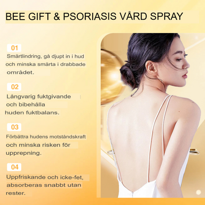BeeSooth - Psoriasis Lindringsspray | Snabbverkande Biveneformel