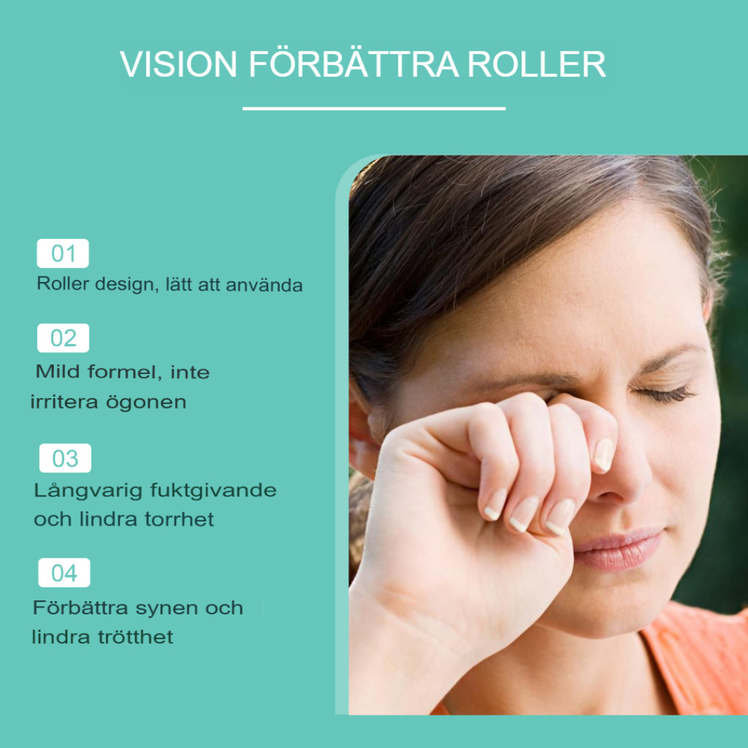 VisionBoost Ögonroller | Förbättrad Klarhet & Vård
