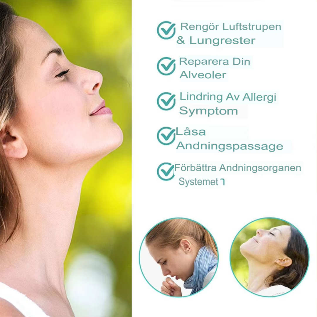 Lungrenande Mist | Effektiv Slemavlägsnande Spray