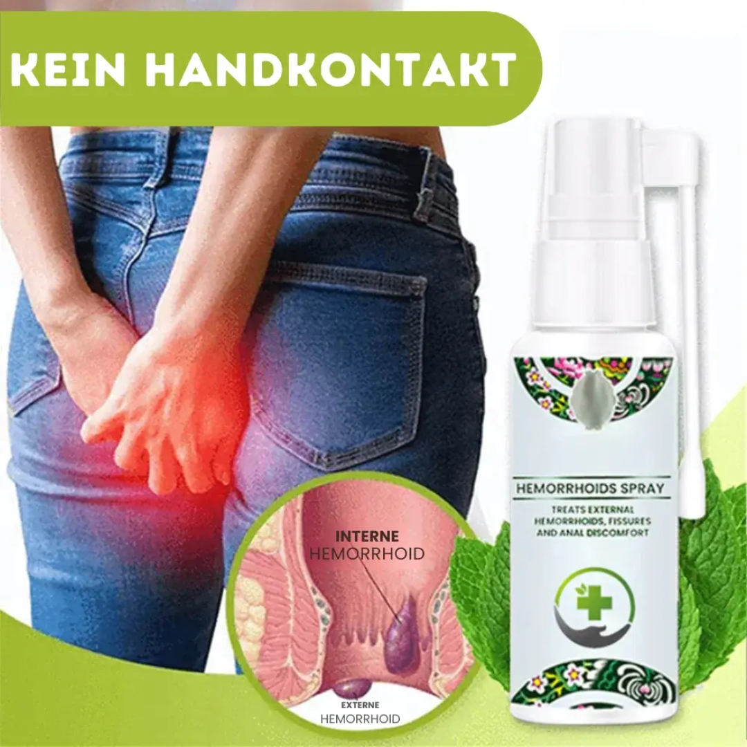 EaseSpray | Sofortige Linderung Kräuterspray gegen Hämorrhoiden